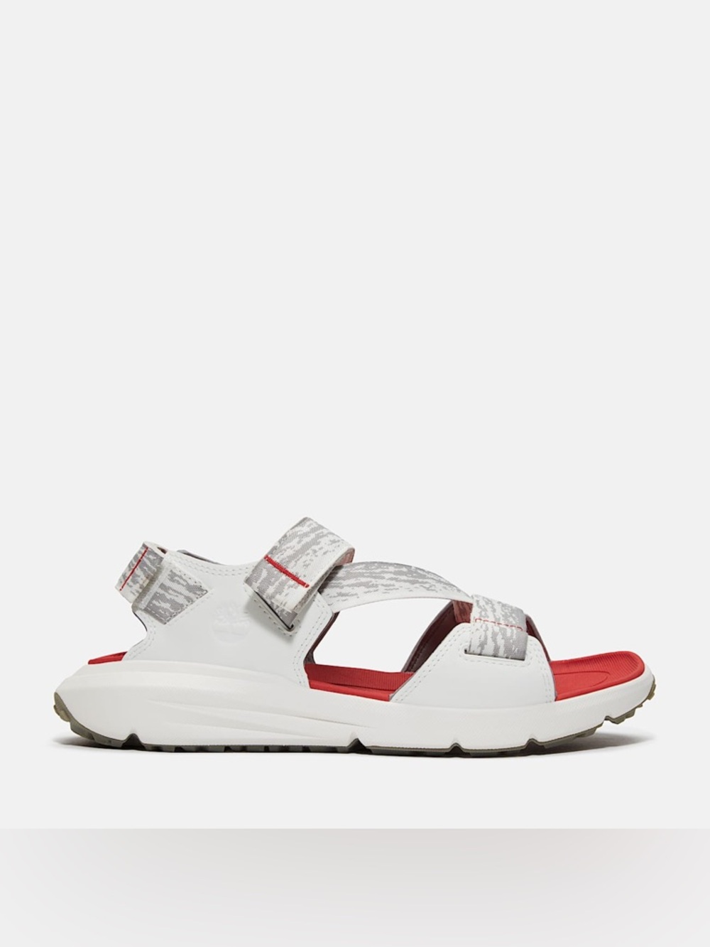Timberland White and Red Men's Sport Sandals Size 10 Men - Picture 1 of 16